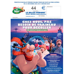 44€ ticket Parc Astérix Noël