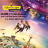  eTicket 1 jour au Parc du Futuroscope valable entre le 08 février 2025 et le 04 avril 2025