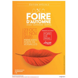 6,00€ réduction billet entrée Foire automne de Paris